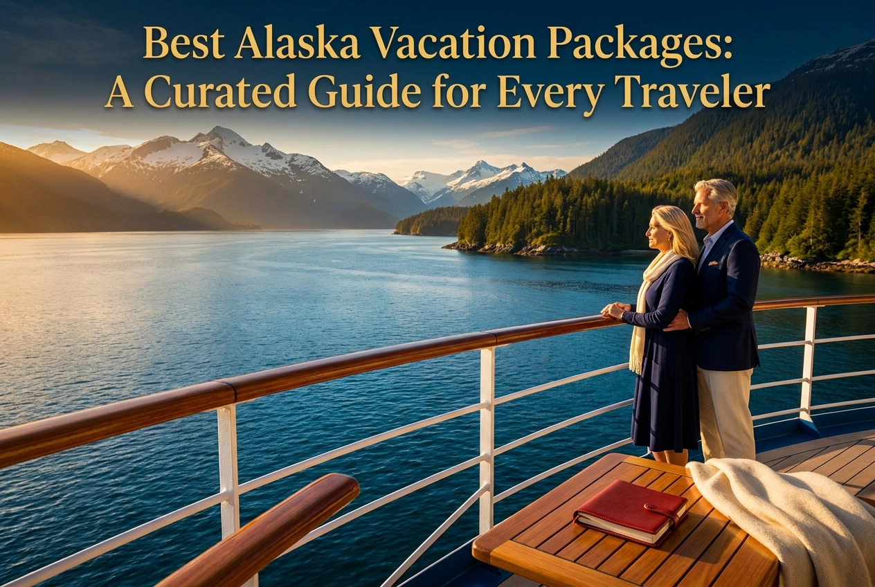 Professional header image for list-based article: Best Alaska Vacation Packages: A Curated Guide for Every ...